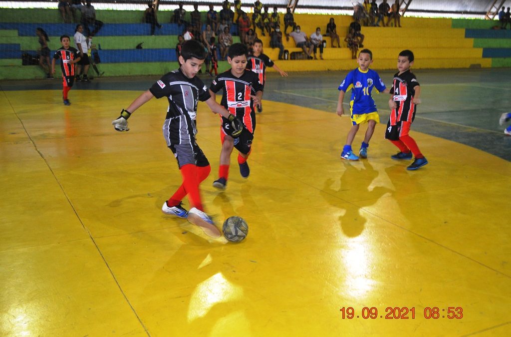 Jogos Municipais 2021 – Festival da Escolinha de futsal