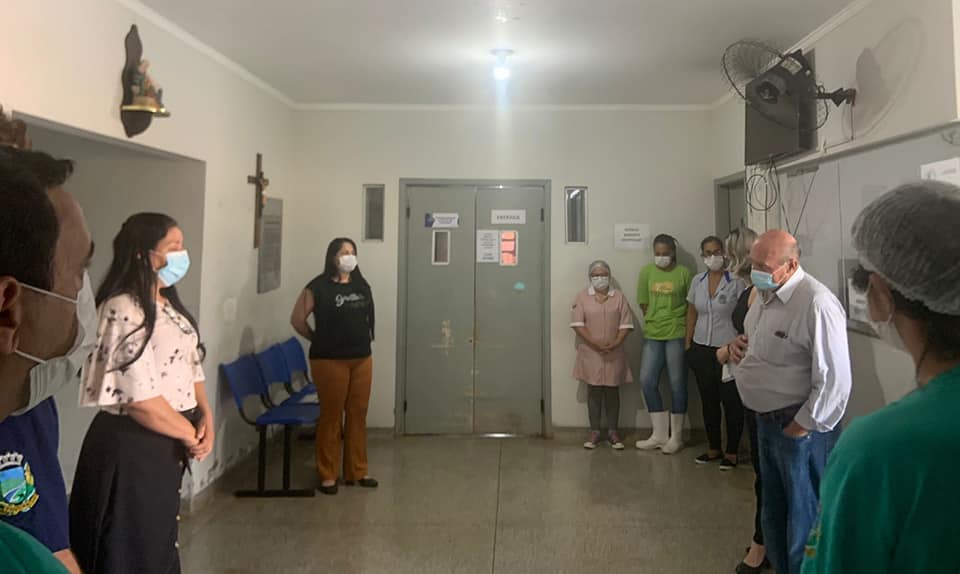 Nova Secretária Municipal de Saúde é apresentada a população.