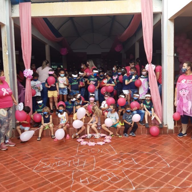 Rede Municipal de Ensino participaram do Talento Rosa.
