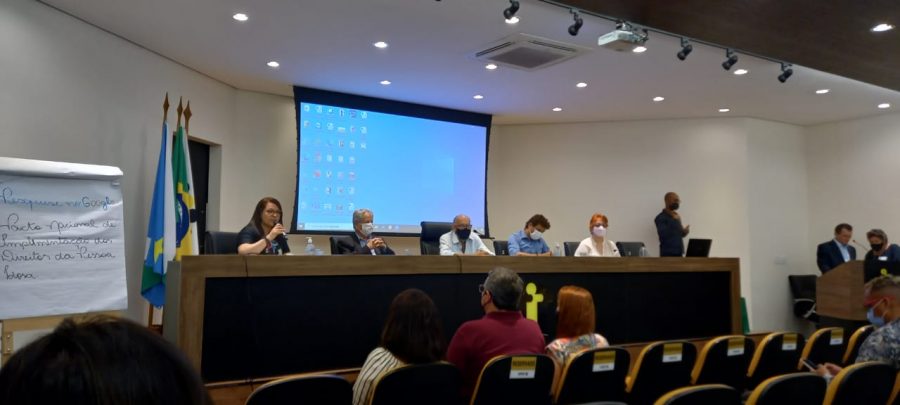 Secretário de Assistência Social participa de reunião na Assomasul.