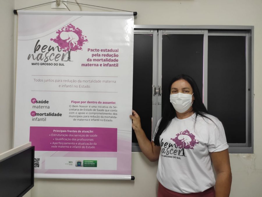 Primeira dama é madrinha do Projeto Bem Nascer MS no Município