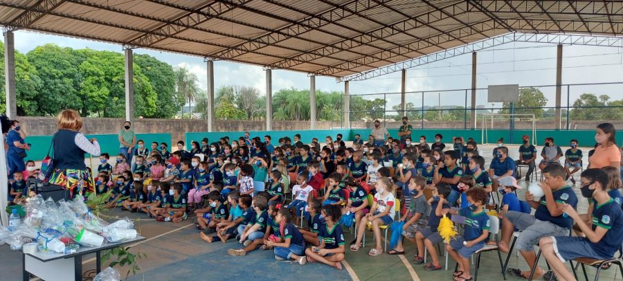 Escola Municipal Comemora o do Dia mundial da água