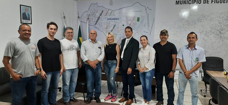 TV ALEMS visita Figueirão