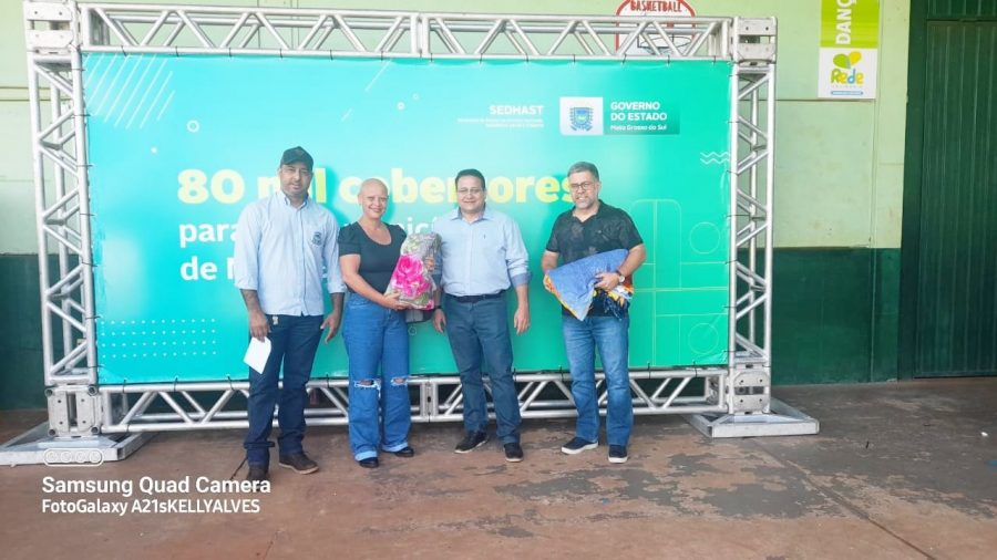 Secretaria de Assistência Social de Figueirão recebe cobertores do Governo do Estado