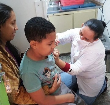 CONTINUA A CAMPANHA DE VACINAÇÃO DA PARALISIA INFANTIL