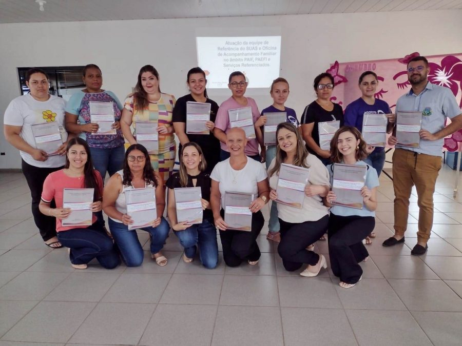 CRAS RECEBE OFICINA DE CAPACITAÇÃO E TREINAMENTO
