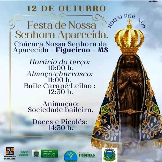 FESTA DE NOSSA SENHORA APARECIDA.