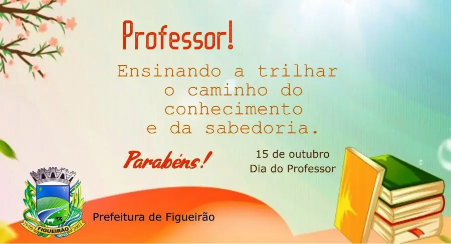 SALVE O DIA 15 DE OUTUBRO! DIA DO PROFESSOR!