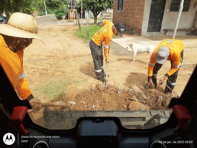 SECRETARIA DE INFRAESTRUTURA FAZ REPAROS NA CIDADE