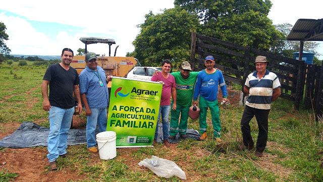 PREFEITURA E AGRAER EM PARCERIA ATENDEM PRODUTORES RURAIS