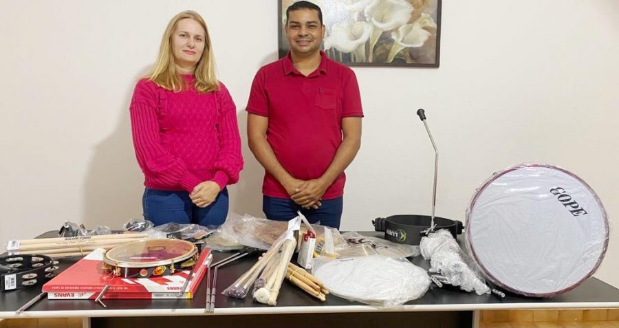 Prefeitura de Figueirão investe em instrumentos musicais para a Banda Municipal