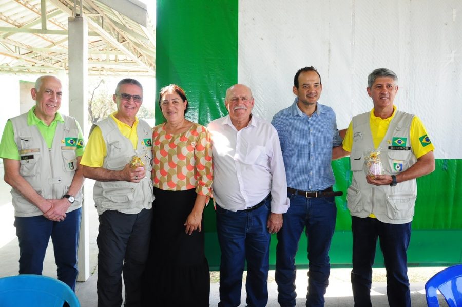 FIGUEIRÃO RECEBE VISITA DE AUTORIDADES MILITARES DO PROJETO RONDON