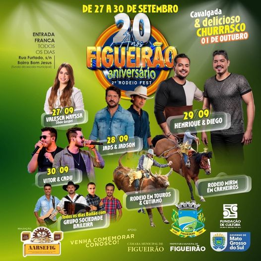 ANIVERSÁRIO DE FIGUEIRÃO
