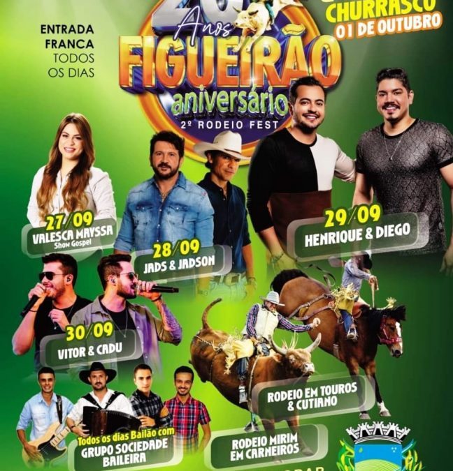 ANIVERSÁRIO DE FIGUEIRÃO