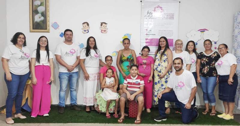 REALIZADO O ENCONTRO DE GESTANTES DE OUTUBRO DO PROJETO BEM NASCER