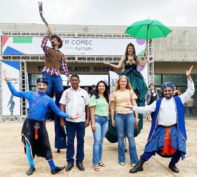 MEMBROS DO CONSELHO DE CULTURA DE FIGUEIRÃO PARTICIPAM DA IV CONFERÊNCIA ESTADUAL DA CULTURA