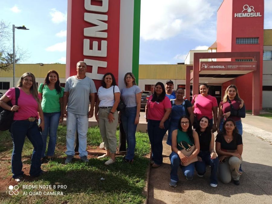 SECRETARIA MUNICIPAL DE SAÚDE DE FIGUEIRÃO LEVA PESSOAS VOLUNTÁRIAS PARA DOAR SANGUE