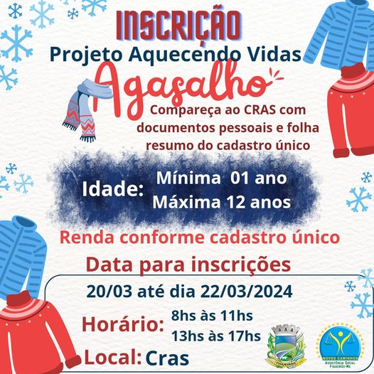 Campanha do Agasalho 2024.