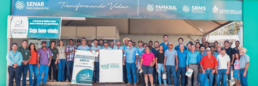 Produtores Rurais participam de eventos na Expocam