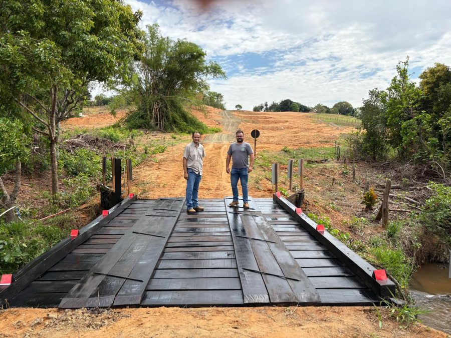 Secretaria de Infraestrutura conclui mais uma ponte