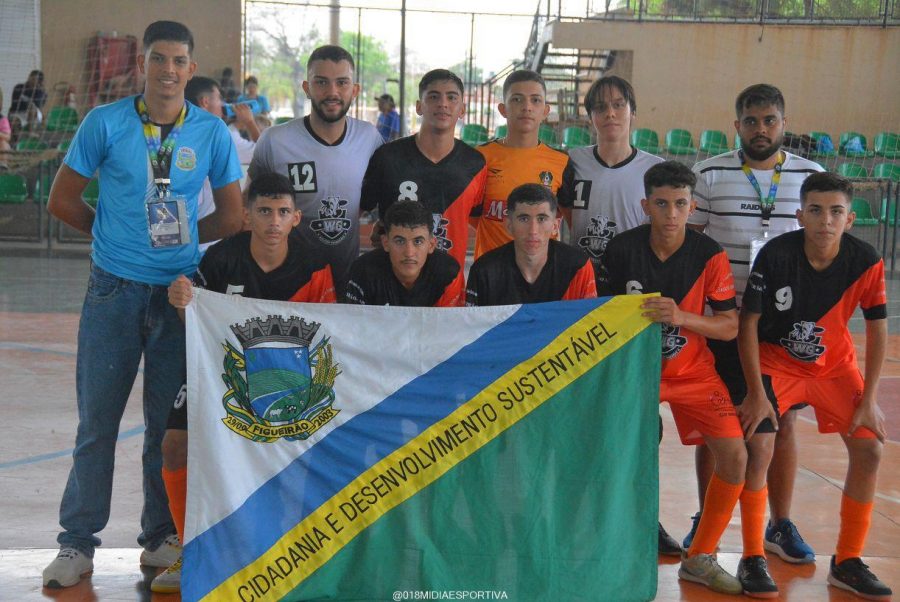 Time de Figueirão ficou em 4º lugar dos Jogos da Juventude de MS