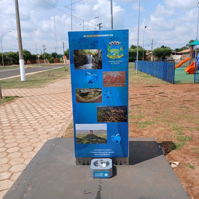 Bebedouros de última geração são instalados nas Praças e Ciclovia