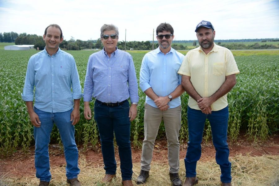 Vice-Prefeito Jorge participa Dia de Campo sobre Soja