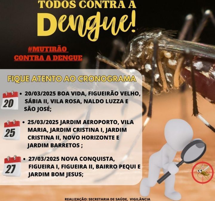 Mutirão contra a Dengue