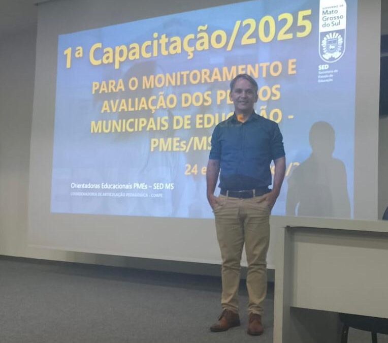 Secretário de Educação participa de capacitação para monitoramento do PME