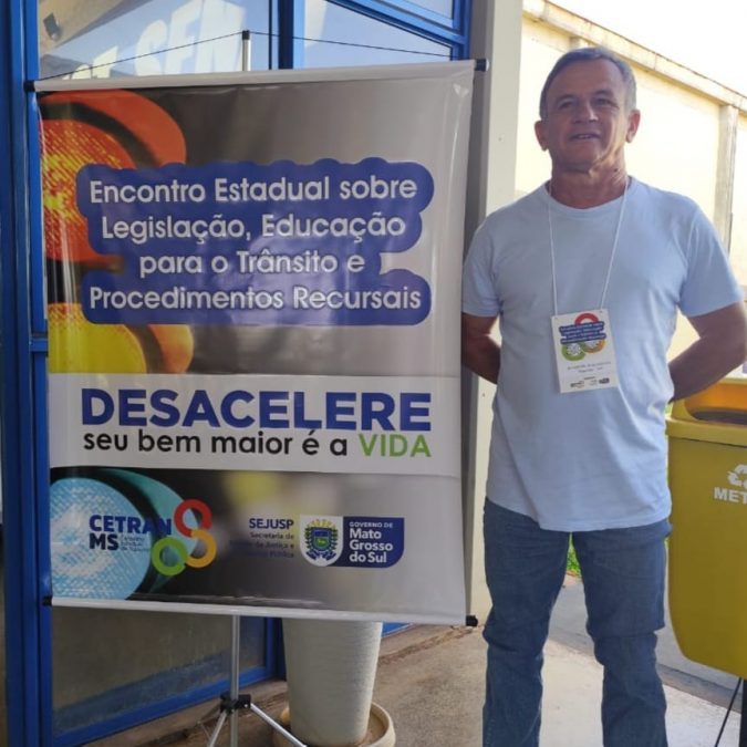 Coordenador Municipal de Trânsito participa de Encontro Estadual sobre Trânsito