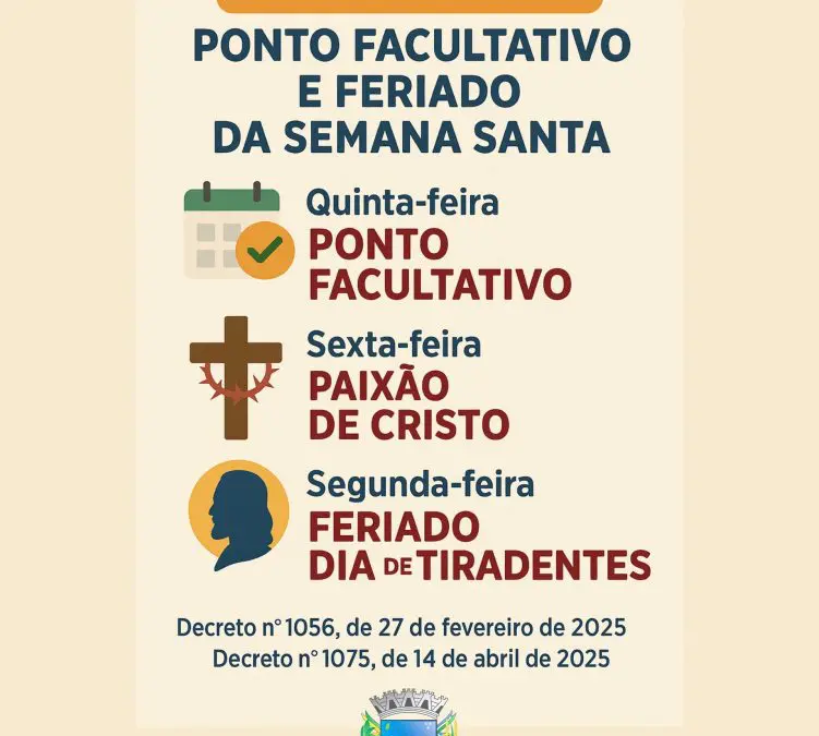 Retornaremos as atividades na terça-feira dia 22/04.