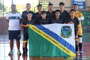 Time de Futsal de Figueirão foi destaque nos Jogos Escolares da Juventude 2025