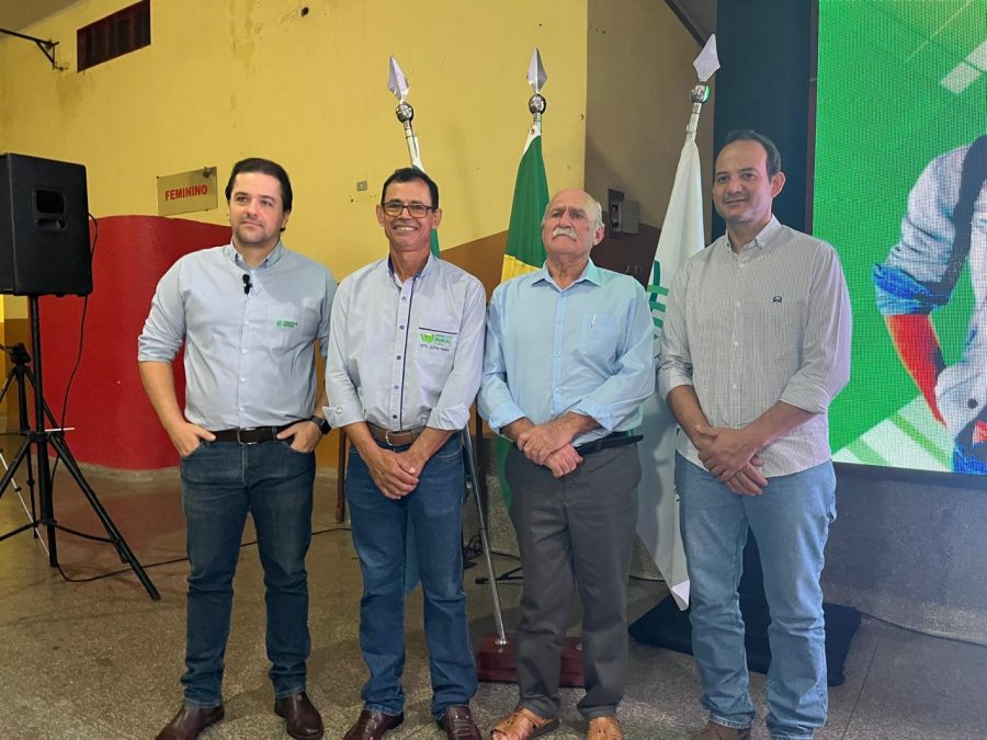 Prefeito e Vice-Prefeito participaram da cerimônia de entrega de certificados do SENAR