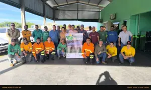 Servidores Municipais participam curso de Combate a Incêndio Florestais