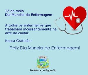 Parabéns a todos os enfermeiros!